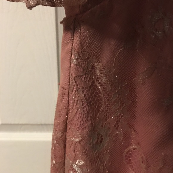 Lovers + Friends Elora Midi Dress in Metallic Rose - Picture 13 of 16